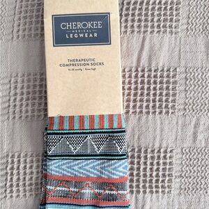 Cherokee Men's Patterned Compression Socks